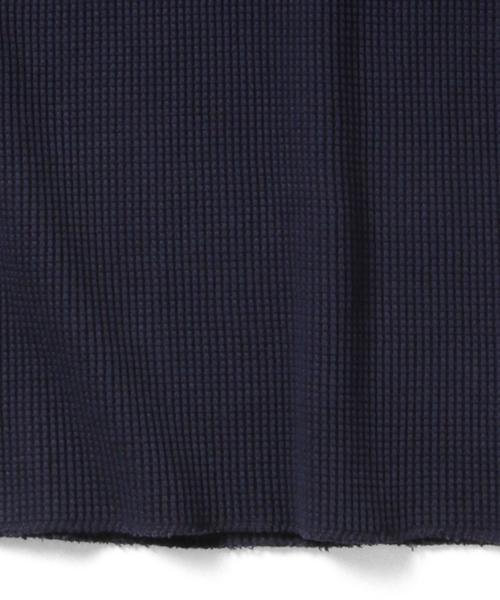 BEAMS(ビームス)の「BEAMS / サーマル クルーネック L/S Tシャツ(Tシャツ/カットソー・メンズ・ホワイト系その他/ブラック系その他/ブラック/ネイビー/ホワイト・X-LARGE/MEDIUM/SMALL/LARGE)」の18枚目の写真