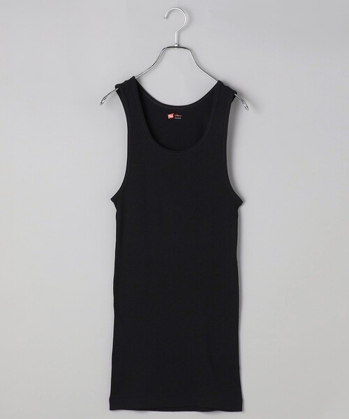 FREAK'S STORE（フリークスストア）の「限定展開 Hanes/ヘインズ 2P Aシャツ / 2枚組 Aシャツ 24SS / HM2-K701（タンクトップ・メンズ・ブラック/ホワイト/オフホワイト・LARGE/MEDIUM）」の8枚目の写真