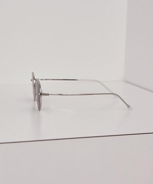 JUNRED（ジュンレッド）の「メタルラウンドサングラス（サングラス・メンズ・ブルー/ブラック・FREE）」の3枚目の写真