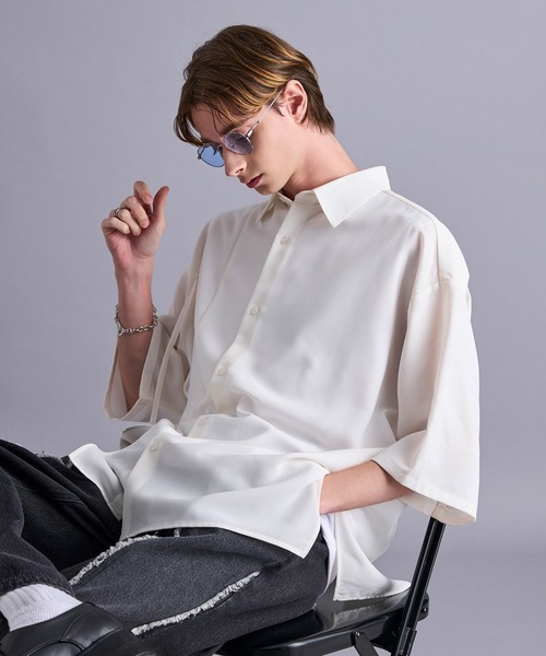 JUNRED（ジュンレッド）の「メタルラウンドサングラス（サングラス・メンズ・ブルー/ブラック・FREE）」の8枚目の写真