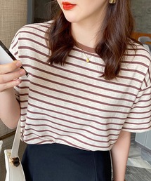 カラフルボーダー Tシャツ