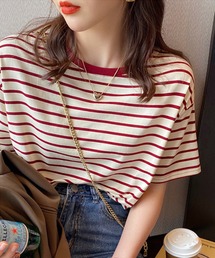 カラフルボーダー Tシャツ