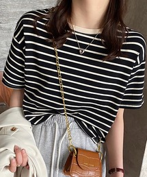 カラフルボーダー Tシャツ
