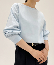 【R’IAM】スウェット ロングTシャツ