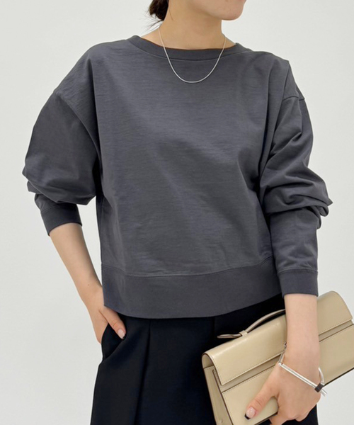 【新品】定価15,400円 Plage スウェッT　スウェット Tシャツ 新品】定価15, Plage スウェッT スウェット Tシャツ