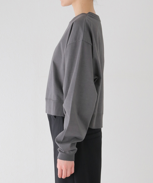 【新品】定価15,400円 Plage スウェッT　スウェット Tシャツ セール】【R'IAM】スウェット ロングTシャツ（Tシャツ