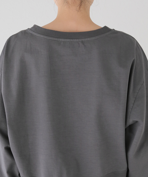 セール】【R'IAM】スウェット ロングTシャツ（Tシャツ/カットソー