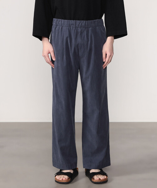 Bshop(ビショップ)の「078 CITE | ワイドイージーパンツ MEN(その他パンツ・メンズ・ブラック/ネイビー・L/M)」の10枚目の写真