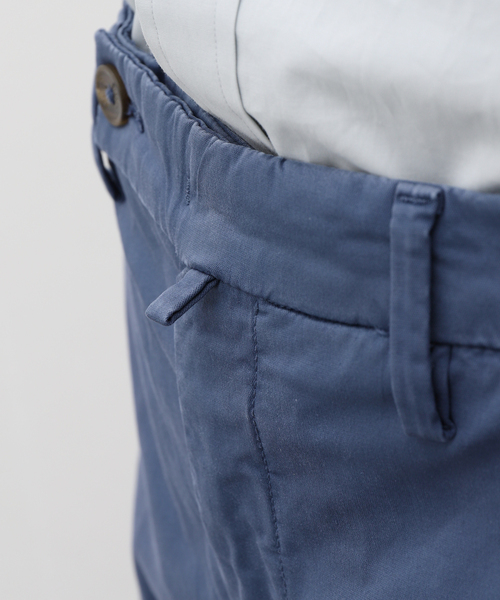 BRIGLIA 1949(ブリリア)の「【BRIGLIA 1949 / ブリリア 1949】G.dye Cotton Tapered PT(チノパンツ・メンズ・ブラウン/ホワイト/ブルー系その他/ベージュ/カーキ/グレー・50/48/44/46/52)」の17枚目の写真