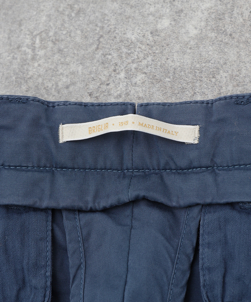 BRIGLIA 1949(ブリリア)の「【BRIGLIA 1949 / ブリリア 1949】G.dye Cotton Tapered PT(チノパンツ・メンズ・ブラウン/ホワイト/ブルー系その他/ベージュ/カーキ/グレー・50/48/44/46/52)」の21枚目の写真