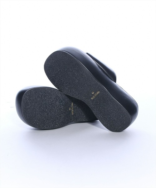 clear（クリア）の「厚底サンダル［着回し力抜群 大人 カジュアル］≪再入荷≫（サンダル・レディース・アイボリー/ブラック・L/M）」の9枚目の写真