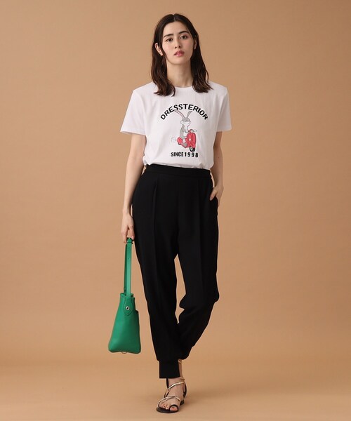 DRESSTERIOR(ドレステリア)の「◆EC・ルクア大阪限定 ベスパラビットT(Tシャツ/カットソー・レディース・ホワイト/ピンク・38/36)」の7枚目の写真