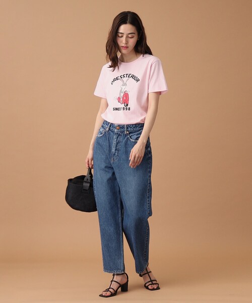 DRESSTERIOR(ドレステリア)の「◆EC・ルクア大阪限定 ベスパラビットT(Tシャツ/カットソー・レディース・ホワイト/ピンク・38/36)」の16枚目の写真