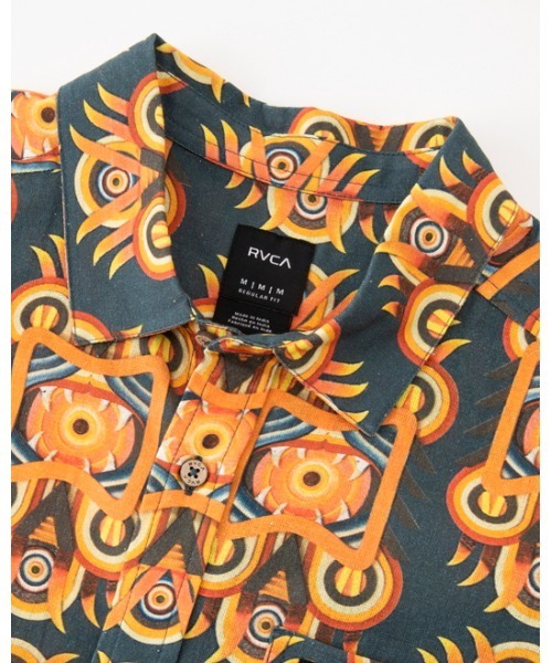 RVCA（ルーカ）の「RVCA メンズ 【ROBERTO RODRIGUEZ REDONDO】 REDONDO SS ショートスリーブシャツ 【2024年春夏モデル】/ルーカ半袖シャツ（シャツ/ブラウス・メンズ・マルチ・LARGE/MEDIUM/SMALL/X-LARGE）」の8枚目の写真