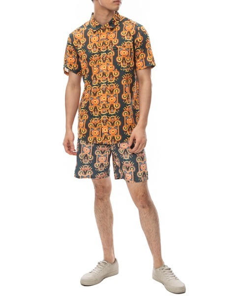 RVCA（ルーカ）の「RVCA メンズ 【ROBERTO RODRIGUEZ REDONDO】 REDONDO SS ショートスリーブシャツ 【2024年春夏モデル】/ルーカ半袖シャツ（シャツ/ブラウス・メンズ・マルチ・LARGE/MEDIUM/SMALL/X-LARGE）」の9枚目の写真