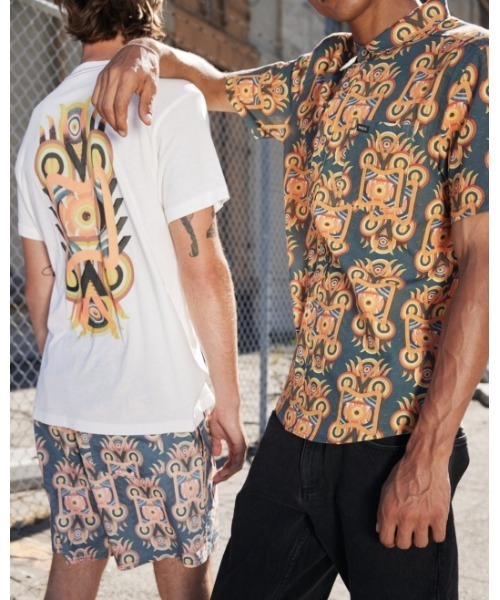 RVCA（ルーカ）の「RVCA メンズ 【ROBERTO RODRIGUEZ REDONDO】 REDONDO SS ショートスリーブシャツ 【2024年春夏モデル】/ルーカ半袖シャツ（シャツ/ブラウス・メンズ・マルチ・LARGE/MEDIUM/SMALL/X-LARGE）」の22枚目の写真