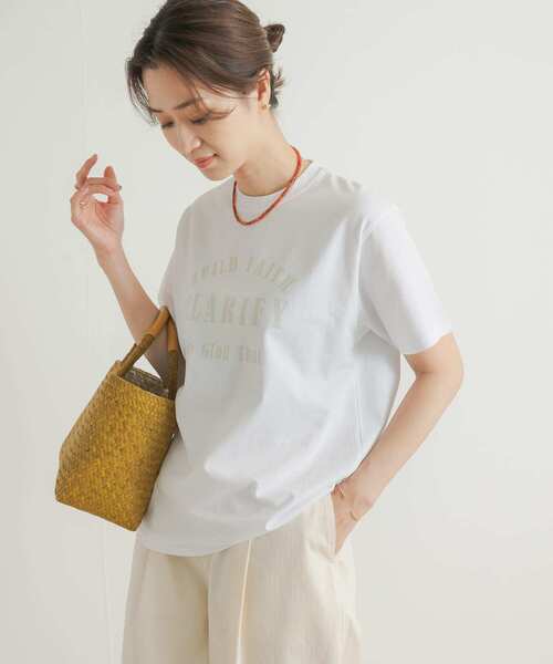 URBAN RESEARCH DOORS(アーバンリサーチドアーズ)の「ロゴプリントTシャツ(Tシャツ/カットソー・レディース・ブラック系その他/ベージュ系その他/グレー系その他・MEDIUM)」の15枚目の写真
