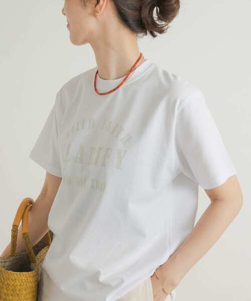 URBAN RESEARCH DOORS(アーバンリサーチドアーズ)の「ロゴプリントTシャツ(Tシャツ/カットソー・レディース・ブラック系その他/ベージュ系その他/グレー系その他・MEDIUM)」の18枚目の写真