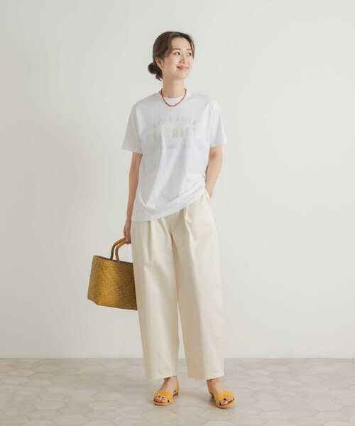URBAN RESEARCH DOORS(アーバンリサーチドアーズ)の「ロゴプリントTシャツ(Tシャツ/カットソー・レディース・ブラック系その他/ベージュ系その他/グレー系その他・MEDIUM)」の19枚目の写真