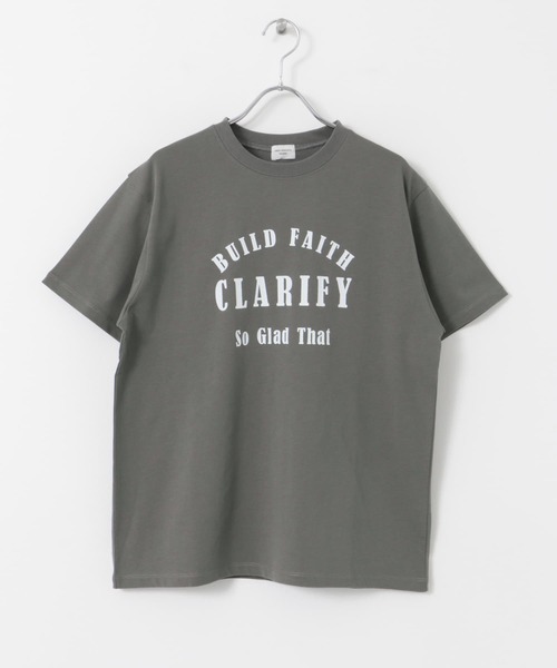 URBAN RESEARCH DOORS(アーバンリサーチドアーズ)の「ロゴプリントTシャツ(Tシャツ/カットソー・レディース・ブラック系その他/ベージュ系その他/グレー系その他・MEDIUM)」の4枚目の写真