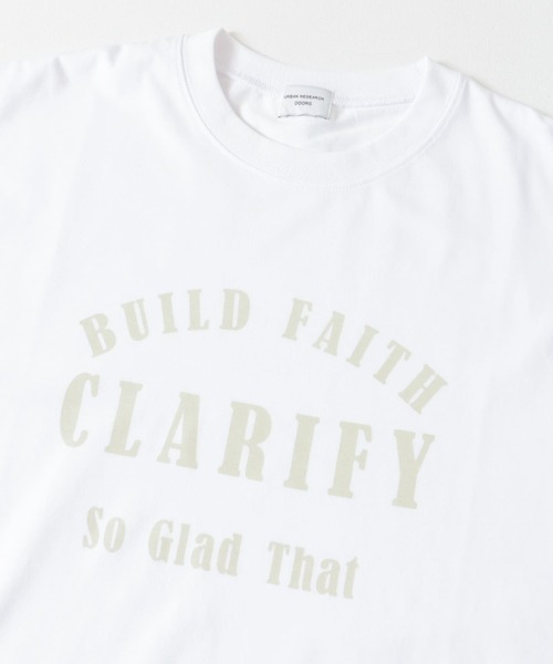 URBAN RESEARCH DOORS(アーバンリサーチドアーズ)の「ロゴプリントTシャツ(Tシャツ/カットソー・レディース・ブラック系その他/ベージュ系その他/グレー系その他・MEDIUM)」の8枚目の写真