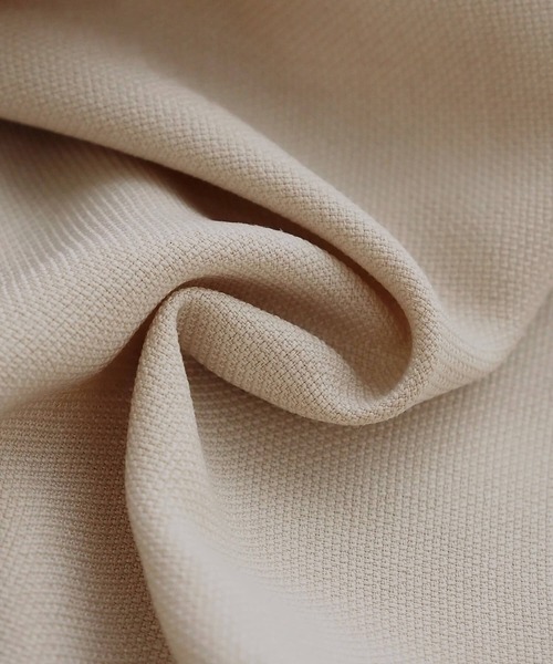 tiptop（ティップトップ）の「[セットアップ対応]リネンライク半袖テーラードジャケット（テーラードジャケット・レディース・アイボリー/チャコールグレー/ブラック/ブラウン・FREE）」の5枚目の写真