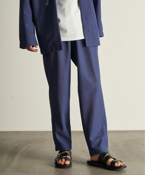 【セール】【Custom Culture】SAHRIR jersey イージータイプパンツ（スラックス）｜CUSTOM CULTURE（カスタムカルチャー） 9,481円