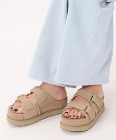 セール】【国内EXCLUSIVE】＜UGG＞ゴールデンスター ハイ サンダル