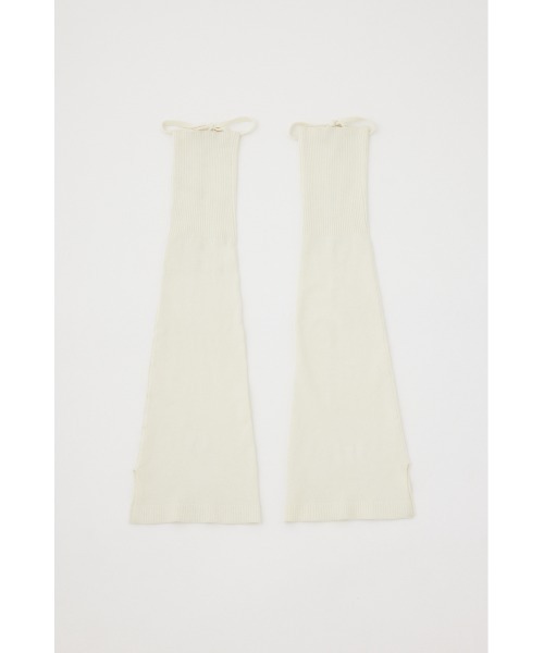 SLY（スライ）の「HOLE DESIGN SOCKS ホール デザイン ソックス（レッグウォーマー・レディース・ホワイト/ブラック・FREE）」の6枚目の写真