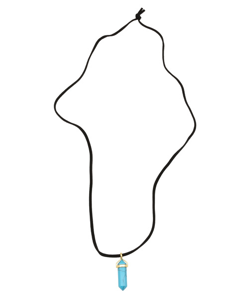 WEGO（ウィゴー）の「WEGO/ストーンネックレス（ネックレス・レディース・ターコイズブルー/ピンク/ホワイト・FREE）」の5枚目の写真