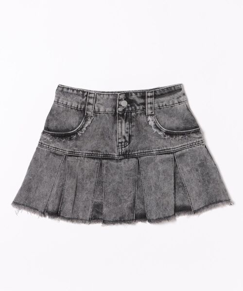 evisu デニムミニスカート フリンジヘム evisu デニムミニスカート evisu デニムミニスカート