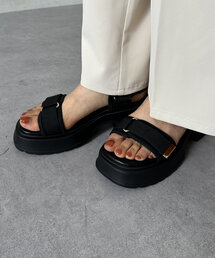 厚底ベルクロGLDサンダル