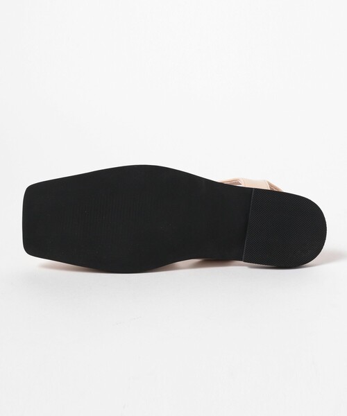 Ray BEAMS(レイビームス)の「カット アウト ミュール(サンダル・レディース・オフホワイト/ブラック・24.5cm/24.0cm/23.5cm/23.0cm/25.0cm)」の15枚目の写真