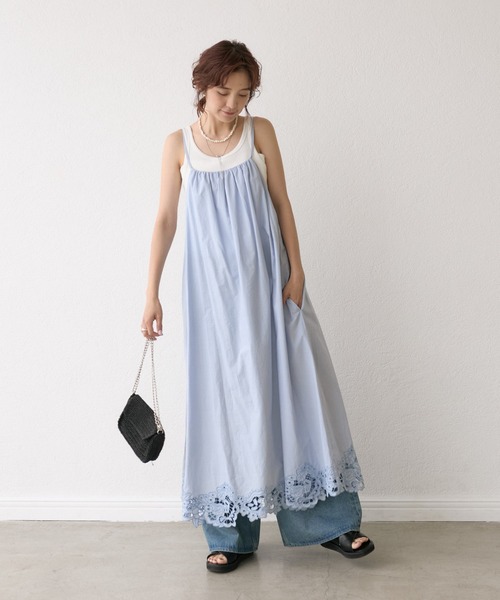 RIVE DROITE(リヴドロワ)の「【à Nice (ア ・ニース)】ビジューデニム(デニムパンツ・レディース・ブルー・36/38)」の13枚目の写真