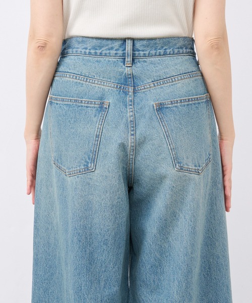 RIVE DROITE(リヴドロワ)の「【à Nice (ア ・ニース)】ビジューデニム(デニムパンツ・レディース・ブルー・36/38)」の5枚目の写真