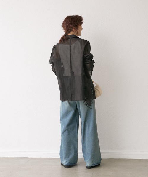 RIVE DROITE(リヴドロワ)の「【à Nice (ア ・ニース)】ビジューデニム(デニムパンツ・レディース・ブルー・36/38)」の15枚目の写真