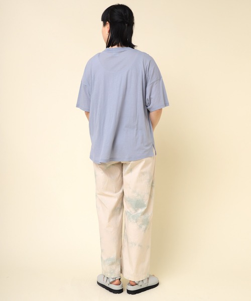 RNA-N(アールエヌエーエヌ)の「M2231 100/天竺オーバー半袖T(Tシャツ/カットソー・レディース・ブルー/オレンジ/ブラック・MEDIUM)」の11枚目の写真