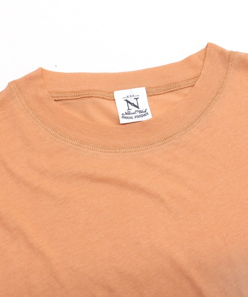 RNA-N(アールエヌエーエヌ)の「M2231 100/天竺オーバー半袖T(Tシャツ/カットソー・レディース・ブルー/オレンジ/ブラック・MEDIUM)」の18枚目の写真