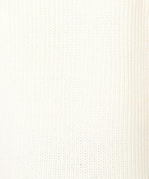 green label relaxing（グリーンレーベルリラクシング）の「KF HandWash FLC カタアゼ ニット ベスト◆（ベスト・レディース・ネイビー/オフホワイト・フリー）」の11枚目の写真