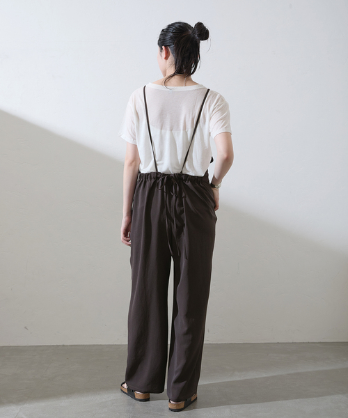 IENA（イエナ）の「TWILL 2way サロペット（サロペット