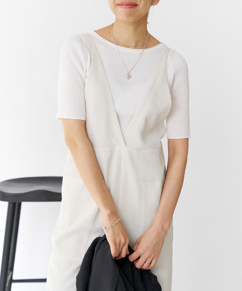 IENA（イエナ）の「TWILL 2way サロペット（サロペット