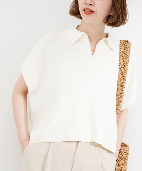 Wool mix BOAオーバーベスト　新品未使用 Wool mix BOAオーバーベスト