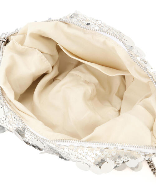 N.（N. Natural Beauty Basic）（エヌエヌナチュラルビューティーベーシック）の「◆スパンコールチェーンバッグ（ショルダーバッグ・レディース・ブラック/シルバー・FREE）」の17枚目の写真