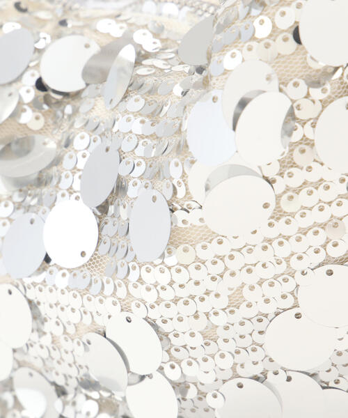 N.（N. Natural Beauty Basic）（エヌエヌナチュラルビューティーベーシック）の「◆スパンコールチェーンバッグ（ショルダーバッグ・レディース・ブラック/シルバー・FREE）」の21枚目の写真