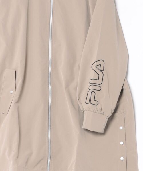 FILA アウター　ロングブルゾン　サイズL FILA（フィラ）の「＜FILA＞リブ使いはっ水ロングブルゾン