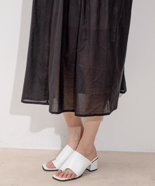 Jayro(ジャイロ)の「インド綿タックロングワンピース(ワンピース・レディース・ピンク/ブラック/ブルー・M)」の20枚目の写真