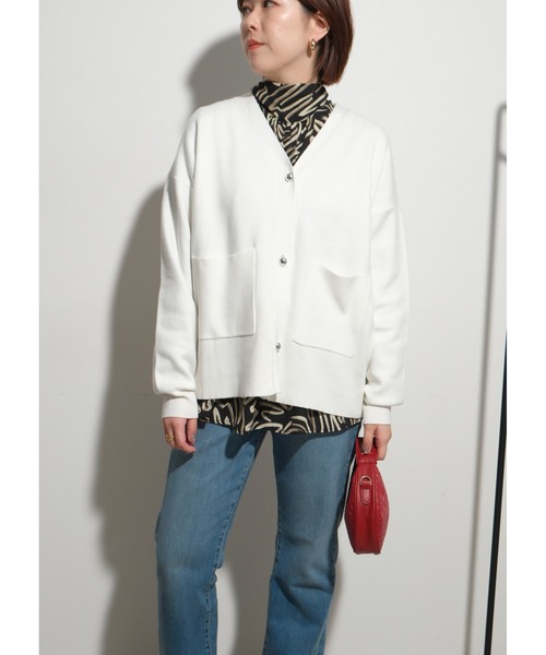 極美品✨ハウスオブロータス ボウタイ ブラウス オレンジ 光沢 長袖 M 極美品✨ハウスオブロータス ボウタイ ブラウス オレンジ 光沢