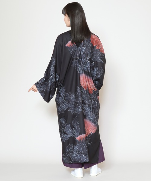 カヤ(カヤ)の「【カヤ】薊乃ワンピース(ワンピース・レディース・ホワイト×ブルー/パープル系その他/スミクロ・FREE)」の18枚目の写真