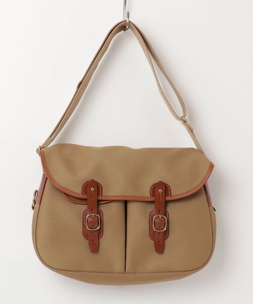 BRILLA per il gusto(ブリッラペルイルグースト)の「BRADY / ARIEL TROUT LARGE ショルダーバッグ(トートバッグ・メンズ・ブラック/カーキ・ONE SIZE)」の2枚目の写真