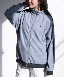 【U.S. POLO ASSN./ユーエスポロアッスン】フリース トラックジャケット